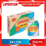 THÙNG 24 LON NƯỚC TĂNG LỰC MẬT ONG HONEY ENERGY DRINK LIPOVITAN 250ML
