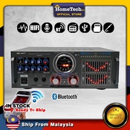 RICSON Karaoke Power Amplifier Stereo Amplifier Amp Speaker With Remote Control/ Fm Radio/ Bluetooth