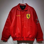 Ferrari Vodafone Leather Jacket 法拉利外套