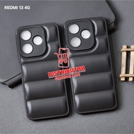 REDMI 13X REDMI 13 4G CASE PILLOW CASE MACARON BLACK REDMI 13X REDMI 13 4G