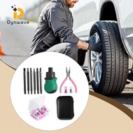 Dynwave 29Pcs Tire Repair Rubber Nail Car Emergency Tire Patch Kit Tire Plug Kit