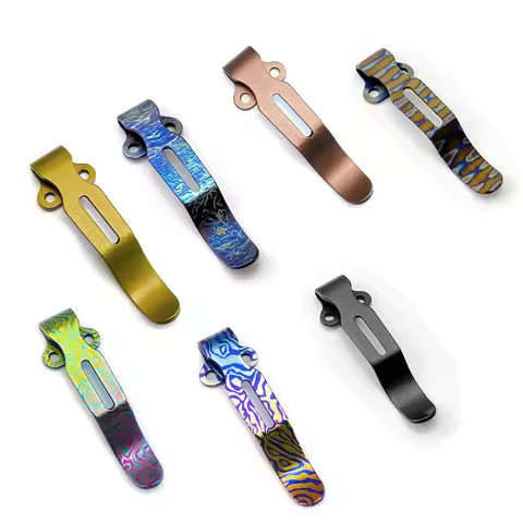 CNC 7 Colors Titanium Pocket Clip Clamp For Benchmade Bugout 535 Griptillian 551 Mini-Grip 940 980 E