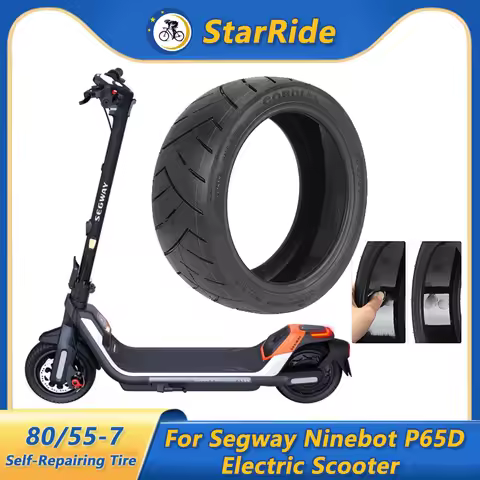 Self-Healing Road Vacuum Tire for Segway P65D 80/55-7.0 Tyre 10.5*3.0 Anti Puncture 10.5x3.0 Tire El