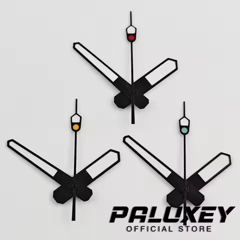 Black Watch Hands Luminous Hands Fit NH35 NH36 7S26 7S36 4R35 4R36 Automatic Movements