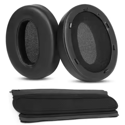 WH-XB910N Ear Pads Cushion Cover Headband Earpads Replacement Compatible with Sony WH-XB910N XB910N 