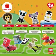 McDonald's Happy Meal Toys Ty And Tomica 2022