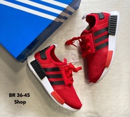 【SNEAKER.OX】รองเท้าวิ่งAdidass NMD R1 RED BLACK (Full Box) รองเท้าออกกำลังกาย รองเท้ากีฬา รองเท้าชาย หญิง สินค้าตรงปก100%