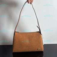 新款hobo腋下包 CCC45荔枝紋黑色 灰色 酒紅          30 coach  手袋 背囊