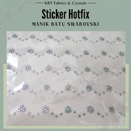 Sticker Hotfix Copy Swarovski Batu Manik Tampal New Arrival Kod 118