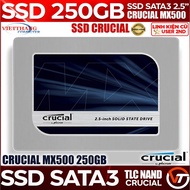 Crucial MX500 250GB SATA3 SSD Hard Drive Good Health - Genuine American Zin Brand (Old - 2nd)