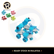Reservedmart 4 Wheels Adjustable Kids Quad Roller Skate Shoe Sport