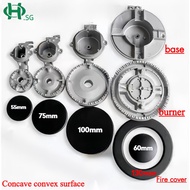 【】High Quality European style Gas hob burner Cooker & Oven Hob Gas Burner Crown & Flame Cap Cover Un