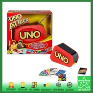 UNO Attack Machine Card Electronic Card Shooter Fast-Paced Interactive Fun Surprise Launcher Action 