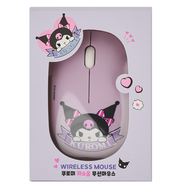 เกียรติคุณ Kawaii Sanrio Hello Kitty Mouse Wireless สำหรับคอมพิวเตอร์โน้ตบุ๊ก คอมพิวเตอร์โต๊ะ แท็บเล