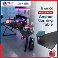 THE L180cm X-Shaped Anchor Desk Streamer Table Gaming Table Gaming Desk
