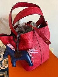 Hermes picotin 22 GHW 紅金