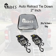 Ares Tie Down 2 Inch" Auto Retract Heavy Duty