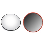 30Cm Wide Angle Security Road Mirror Curved for Indoor Burglar Outdoor Safurance Roadway Safety Traf