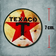 sticker pvc taxaco สติกเกอร์ เท็กซาโก้ งานพิมพ์ดีที่สุด OFFSET PRINTING เคลือบ UV กันแดด กันน้ำ