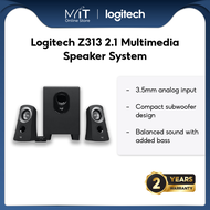 Logitech Z313 2.1 Multimedia Speaker System PC/PS4/Xbox/TV/Smartphone/Tablet/Music Player - Black (9