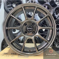 TC105X [Hyper Black] Sport Rim 16x7JJ ET35 (4x100)