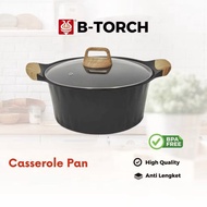 28CM Non-Stick Pan/ Non-Stick Soup Pan with Glass Lid