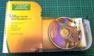 原廠正版Microsoft Office Home and Student 2007, 3 Home PC Licenses
