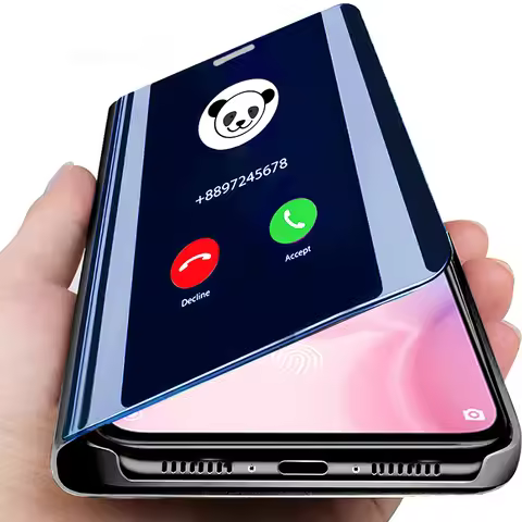 Shockproof Case For Huawei P30 ELE-L29 Luxury Smart Mirror Flip Cover For Huawei P30 Pro VOG-L29 Fun