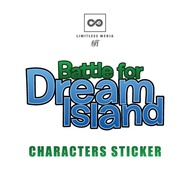 BFDI_Battle For Dream Island Characters Sticker