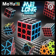 Carbon Fibre Rubik Cube Moyu Meilong Speed Magic Cube Rubiks Cube Puzzle 2x2 3x3 4x4 5x5 Pyramid Meg