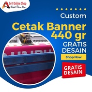 Print BANNER 440 GR | Print CUSTOM BANNER | Print BANNER FREE DESIGN | Best QUALITY THICK BANNER