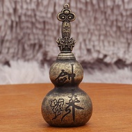 Brass sword came to gourd to make old color Tai Chi seven-star sword porch TV cabinet office desktop