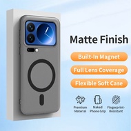 Casing for Xiaomi 17 Pro 5G Xiomi 17Pro 25098PN5AC Phone Case Magnetic Adsorb Wireless Fast Charging