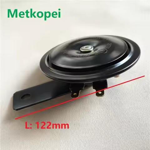 90MM Horn Speakers Electric Horn 12V 3A 105DB Waterproof Electric Scooter Horn Speakers for Suzuki Q