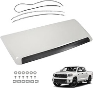 munirater White Hood Scoop Bulge Replacement for 2014-2021 Tundra 5.7L TRD Pro and TRD Sport Style 7