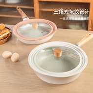 penutup periuk neoflam merah jambu dan putih penutup periuk kaca silikon 18cm 22cm 24cm 26cm 28cm pe