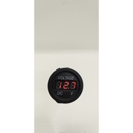 12-24V DC Voltmeter Car Monitor Motorcycle LED Waterproof Voltmeter