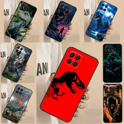 Jurassic Dinosaur World Case For Honor X8 X6 X7 X9 8X 9X X7a X8a X9a 10 50 70 90 Lite Magic 4 5 Lite