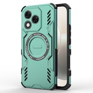Armor Case For Honor 400 Lite Magnetic Adsorption Wireless Charge Cover Honor 400 Lite 400Lite Case