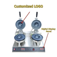 110/120/160mm Hamburger Waffle Sandwich Electric UFO Burger Grill Gelato Panini Press Making Machine