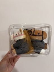 香港賽馬會西裝馬仔公仔一對