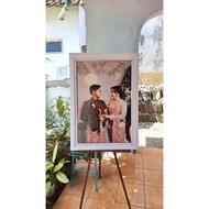 Print Photo Frame 20R (50x75cm) Double Frame Glass Frame/ Premium Photo Print/ / MinimalistFrame Fot