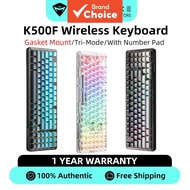 Machenike K500F 94 Key Gasket Structure RGB Backlit Tri-mode Wired Bluetooth 2.4G Wireless 90% Layou