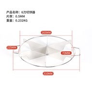 6/8Grids Cake Slice Cutter Equal Pizza Slicer Cheesecake Pizza Cutter Pizza Cutting Tool