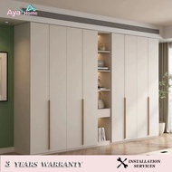 Wardrobe Modular 18mm Thick E0 Solid Plywood 2|3|4 Doors Wardrobe(AYA )