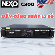 Cục đẩy công suất 32 sò Nexo C800 chuyên cho các dàn âm thanh karaoke gia đình hội trường - Hàng mới