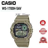 100% ORIGINAL CASIO DIGITAL WS-1700H-5AV /WS-1700H-5A / WS-1700H