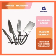 [READY STOCK] 🇲🇾 PISAU GORME TAHAN KARAT DESIGN MADE IN GERMANY / GORME KNIFE STAINLESS STEEL