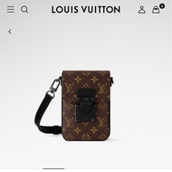 【全新未拆封】Louis Vuitton Lv老花 S-Lock 直式隨身錢包 M81522