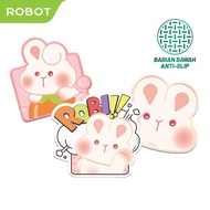 ROBOT Cute Soft Mousepad RP07 Wrist Rest Laptop Mousepad 1 Year Warranty